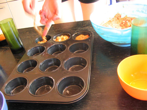 Muffin making